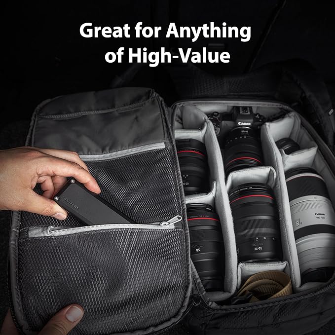 Elevation Lab AirTag 10-Year Extended Battery Case | Uses AA batteries - 14x more capacity than CR2032 | Waterproof, CR 2032 battery replacement