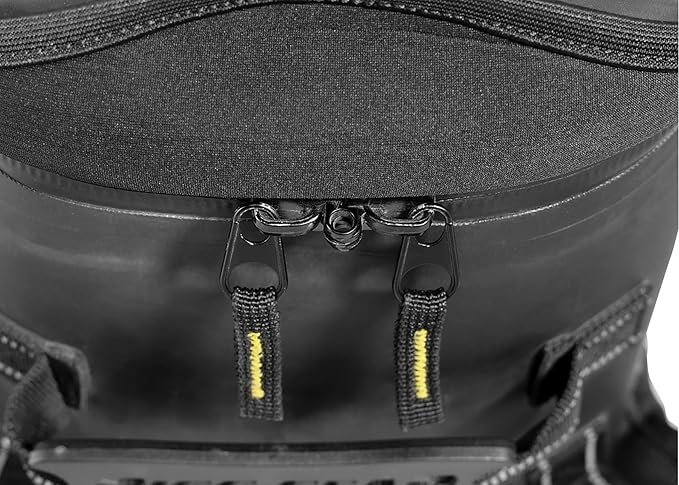 Nelson-Rigg Waterproof Hurricane Adventure Tank Bag, fits Most Honda Yamaha Kawasaki Adventure Bikes Black