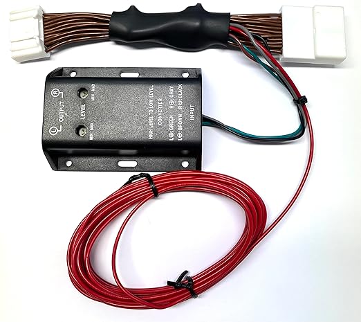 Add an Amp Sub Subwoofer Amplifier Car Stereo Adapter Interface for Some 2017+ Nissan Vehicles- Add Subwoofer Bass Amp- Compatible Vehicles Listed Below