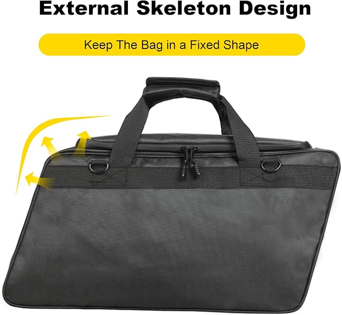 Motorcycle Saddlebag Liner Bags Hard Saddle Bags Insert Storage Bag 1680D Oxford Harley Luggage Bags Fit for Harley Touring Electra Glide Road Glide Street Glide Road King 1993-2025 (1 Pair)