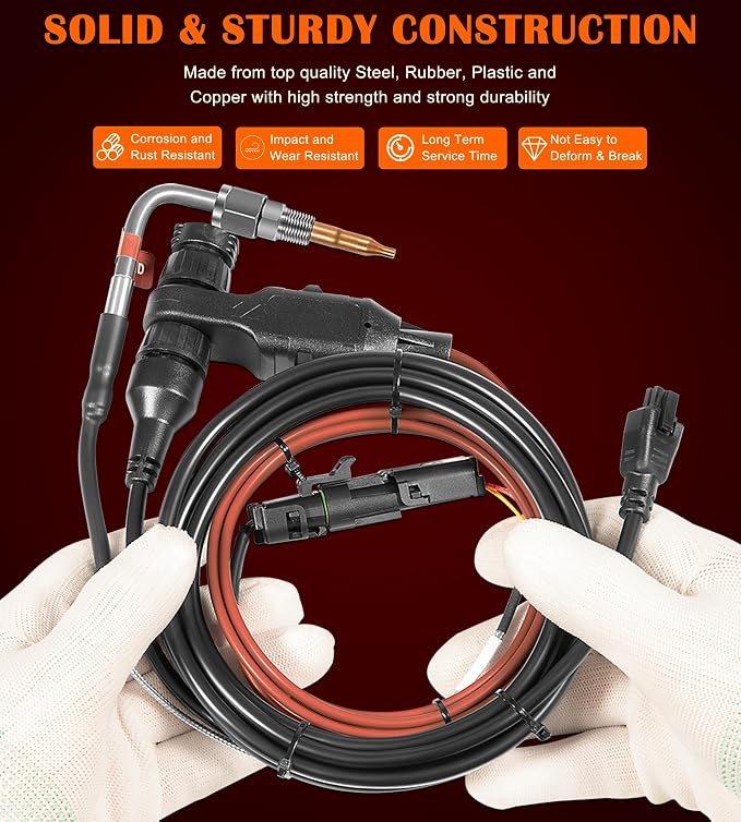 For EAS EGT Expandable Starter Kit 98620 with Probe and Cable - Perfectly Fits for Edge CS, CS2, CTS, CTS2 and CTS3 Systems, Ideal for Daily Diesel Driving or Towing
