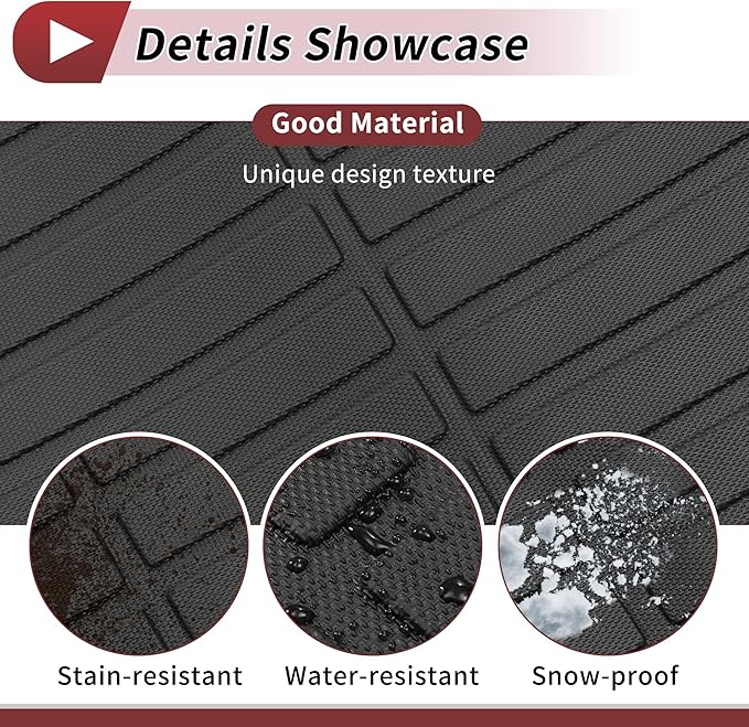 Cargo Liner Trunk Mat for Hyundai Tucson 2016-2021 Upgrade TPE Cargo Cover Replacement for Hyundai Tucson 2020 2021 Non Slip Rear Trunk Protector