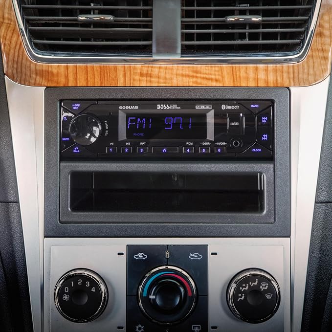 Scosche GM2500B Double DIN or Single DIN with Pocket Radio Installation Dash Kit Compatible with Select 2004-2021 GM Vehicles - Car Stereo Install Kit - See Fit Guide in Images to Verify Your Vehicle