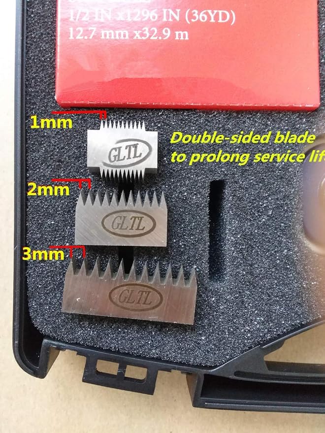 Cross Hatch Adhesion Tester Kit with Rotating 3-Blade Head & Test Result Chart - Precision Tool for Paint, Coating, Plating, Spray Finish Surfaces