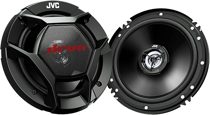 JVC CS-DR621 Car Speakers - 300 Watts of Peak Power, 6.5 Inch, Full Range, 2 Way, Sold in Pairs