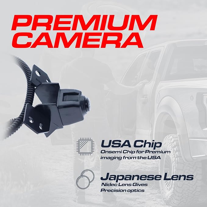 Master Tailgaters Replacement for Chevrolet Camaro Coupe/Convertible (2014-2015) Backup Camera OE Part # 22872078, 22767362, 22915366