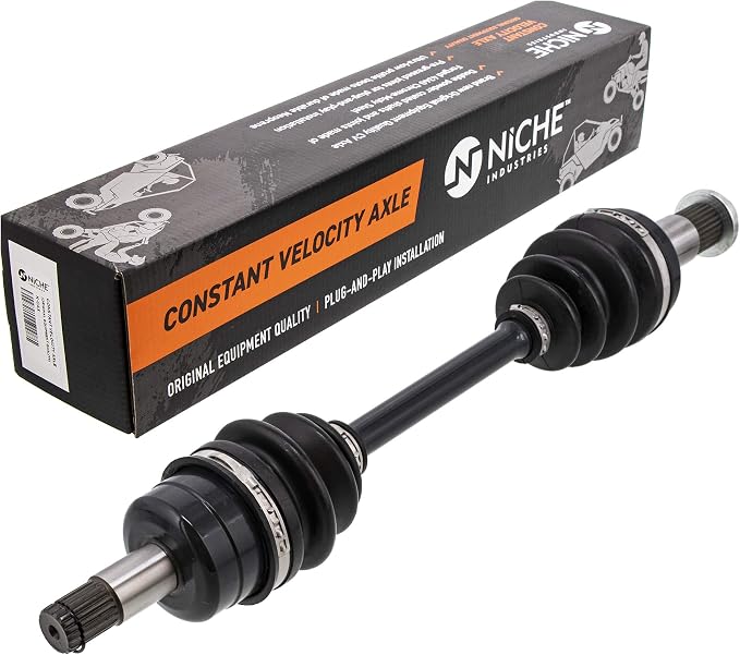 NICHE Front CV Axle Drive Shaft for Yamaha Shaft 28P-2518E-00-00 | For Yamaha Shaft, Fits Yamaha Grizzly 550 2013 YFM550FG; YFM550FGP; YFM550FGH; YFM550FGPH Hunter Edition; 2014 YFM550D