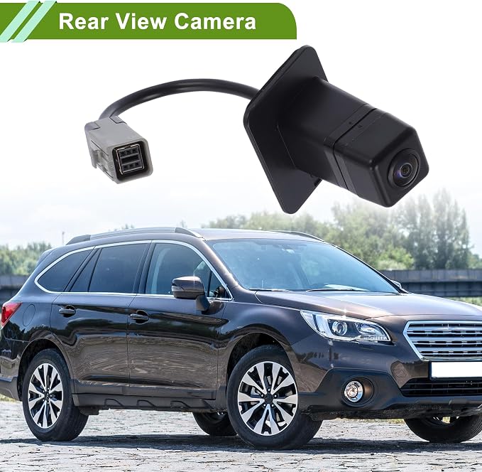 No.86267AL50A Rear View Camera for Subaru Outback Legacy Wagon 2016 2017 License Plate Park Assist Backup Reverse Cam
