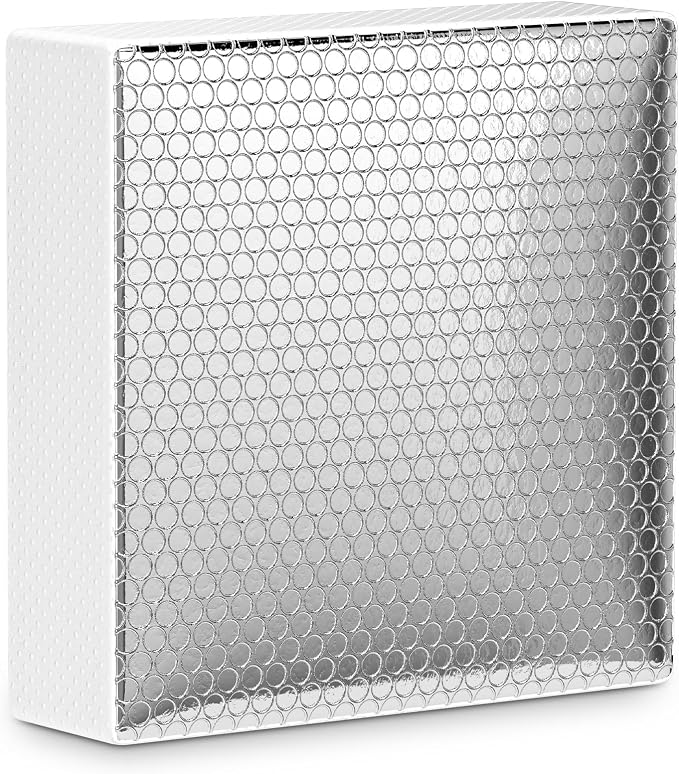 RV Vent Insulator 14 x 14 x 2.8 inches 1pcs Waterproof RV Skylight Cover for Camper Vents, Heat Reflective Window Insulation Sun Shade Fits 14’’ Travel Trailer
