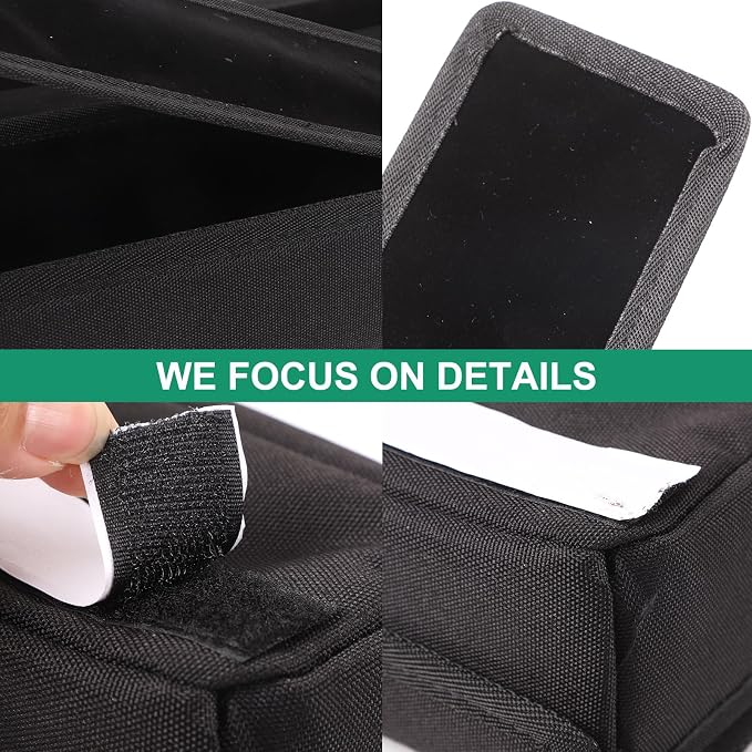 Dash Storage Tray Insert Behind Screen Organizer Storage Compatible with INEOS Grenadier 2020-2026 Accessories, New Upgraded Non-Slip Dashboard Tray with Lid