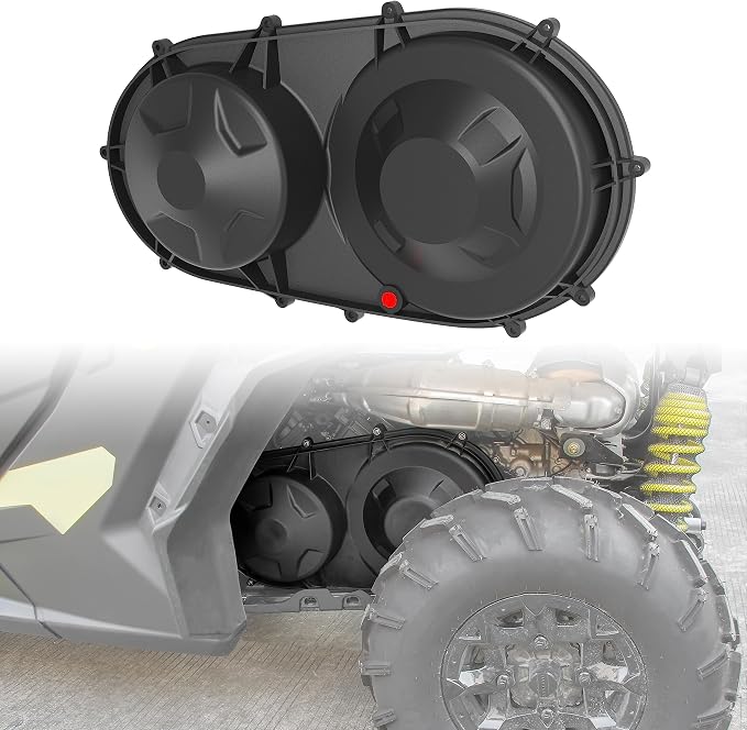 SAUTVS Outer Clutch Cover for Can-Am Defender/Maverick Trail Sport 2016-2019 Accessories, CVT Variator Clutch Housing Outer Clutch Drive Belt Cover, Replace #420212500