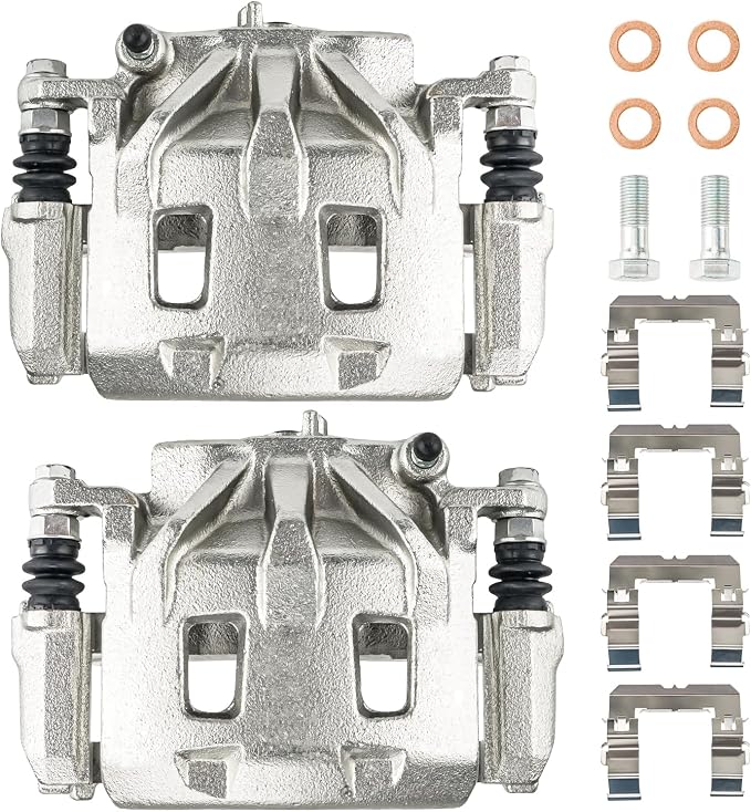 KAX Disc Brake Caliper Assembly Fit for Outback 2010-2019, WRX 2015-2021, Forester 2014-2018, Legacy 2005-2019, Tribeca 2008-2014, B9 Tribeca 2006-2007, Front Left and Right Side