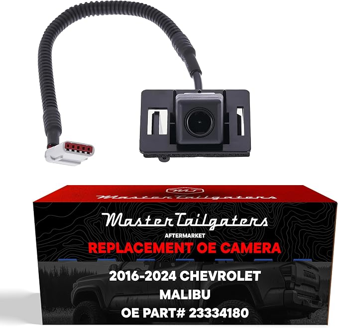 Master Tailgaters Replacement for Chevrolet Malibu, Malibu Hybrid (2016-2024) w/o HD RearVision Backup Camera OE Part # 23334180