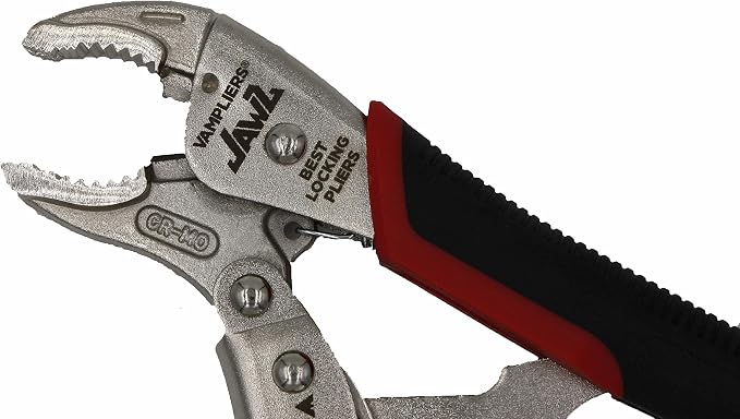 VAMPLIERS JAWZ 7.5" VISE GRIP LOCKING PLIERS + 6.25" BRUTE SCREW EXTRACTOR PLIERS