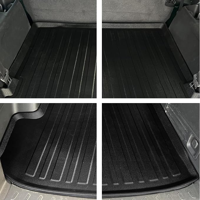 Premium Cargo Liner for Chevrolet Traverse 2018-2026 Behind 2nd Row - 100% Protection - Custom Fit Car Trunk Mat - All-Season Black Cargo Mat - 3D Shaped Laser Measured Trunk Liners