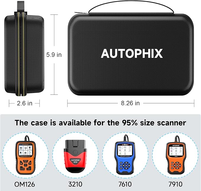 AUTOPHIX 5600P+ Fit for VW Scanner with AUTOPHIX Storage Bag Protective Case