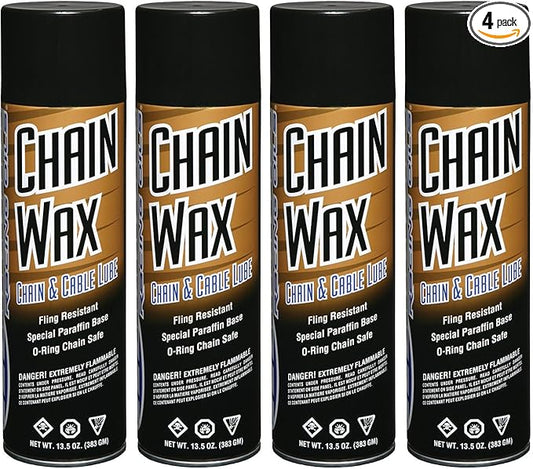 Maxima Racing Oils 74920-4PK Chain Wax, 54 fl. oz