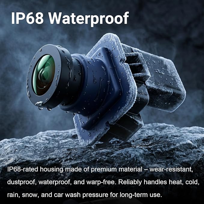 Rear Camera Parking Assist Rear View KB3Z-19G490-B Compatible with Ford Ranger 2019 2020 2021, 130° HD Night Vision Park Assist Rear View Camera Replace OE PAC504 FO1960185
