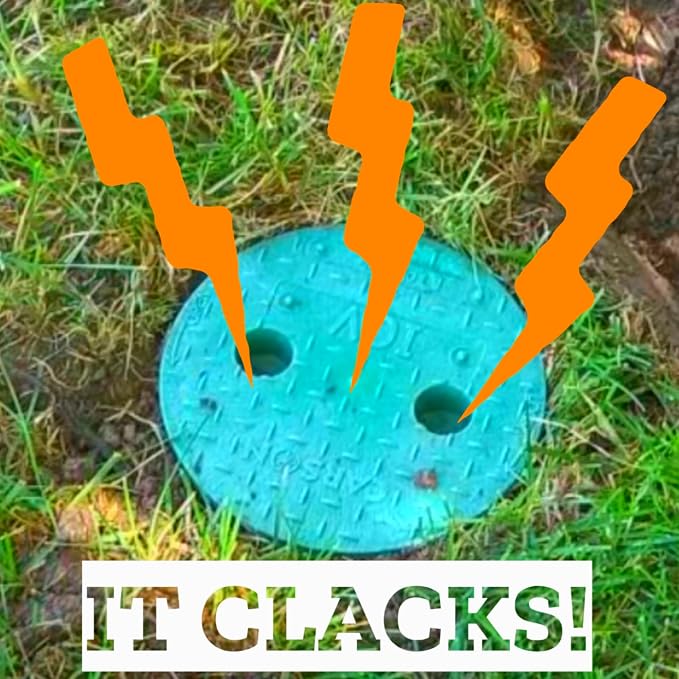 The Original Clackee™ Circle Pro 3.0 Sprinkler Valve Locator Irrigation Buried Zone Finder
