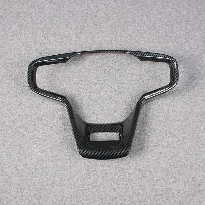for Ford Bronco 2023 2024 2025 Wheel Steering Trim Panel Cover Trims ABS Carbon Fiber Pattern