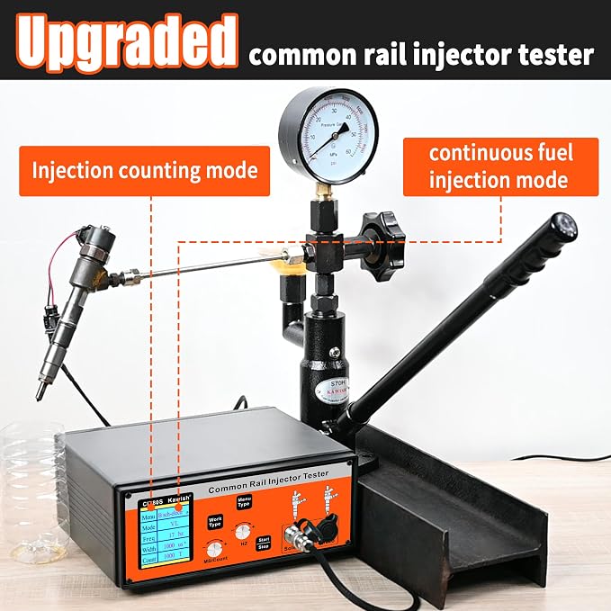Common Rail Injector Tester Diesel Common Rail Injector Tester Machine Common Rail piezoelectric Injector Tester Drive Fuel Repair Tool