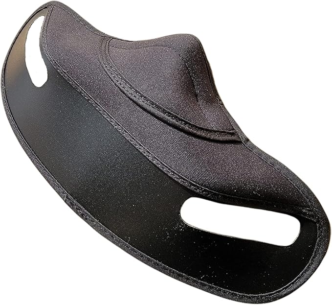 Vega Special Engineered Breath Deflector Comfort Soft (DIY trimable fits Most Off-Road & Full-Face Helmets) Stealth