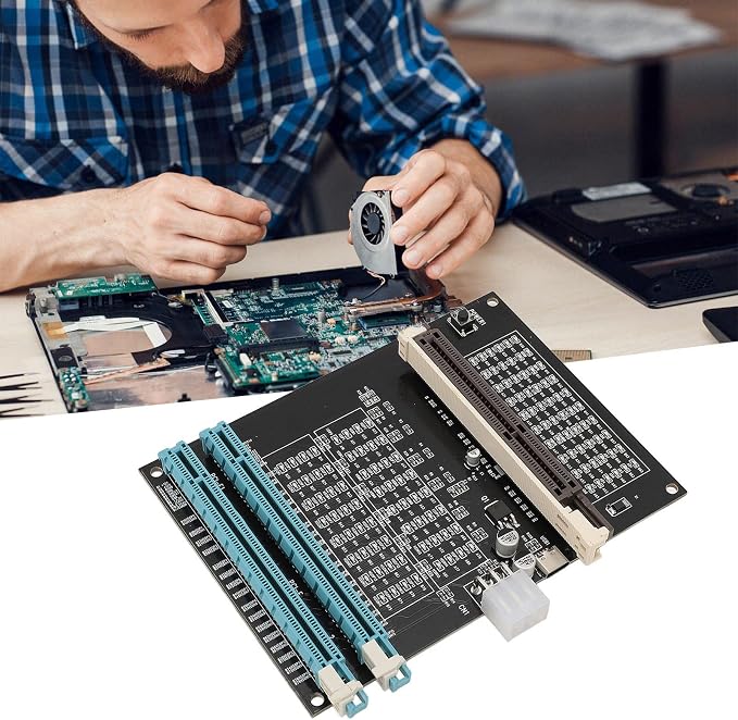 Graphics Card Diagnostic Analyzer Tester Light with AGP PCI E Purpose Display Video Graphics Card Tester for Detecting Faults