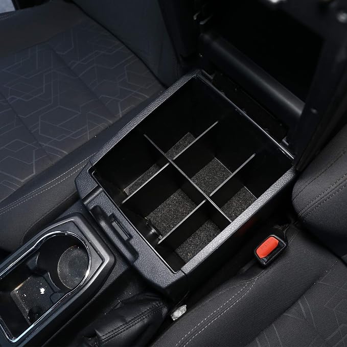CHEAYAR for Toyota Tacoma 2016-2020, Center Console Dividers, Insert Armrest Box Insert Armrest Box ABS Materials Organizer,Shifter Storage Box Interior Accessories 3 pcs