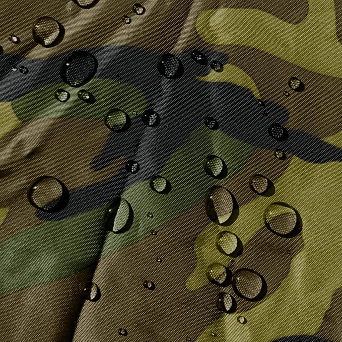 EliteShield Lightweight ATV Cover, Weatherproof Quad Cover, Water and Wind Resistant Four Wheeler Cover for Polaris Kawasaki Yamaha Suzuki Honda Arctic Cat Can-Am, Camo Color fits up to 80" Long