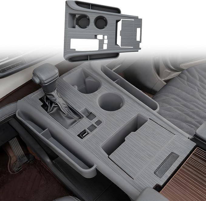Center Console Cover Organizer Tray for Sienna 2021-2025 2026 Central Control Silicone Gear Shift Panel Trim Cover Interior Storage Box for Sienna Accessories