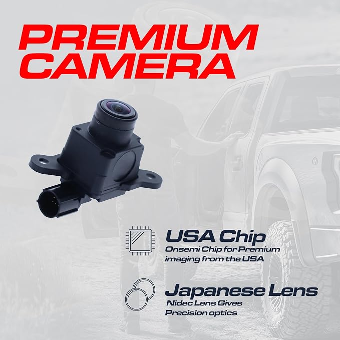 Master Tailgaters Replacement for Dodge Ram (2016-2021) Backup Camera OE Part # 68274731AE, 68274731AA, 68274731AB, 68274731AC, 68274731AD