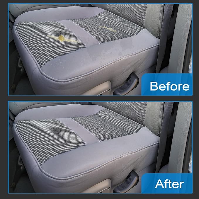 Priprilod Gray Cloth Front Driver Side Bottom Replacement Seat Cover Compatible with Dodge Ram 2500 3500 4500 5500 2006 2007 2008 2009 2010
