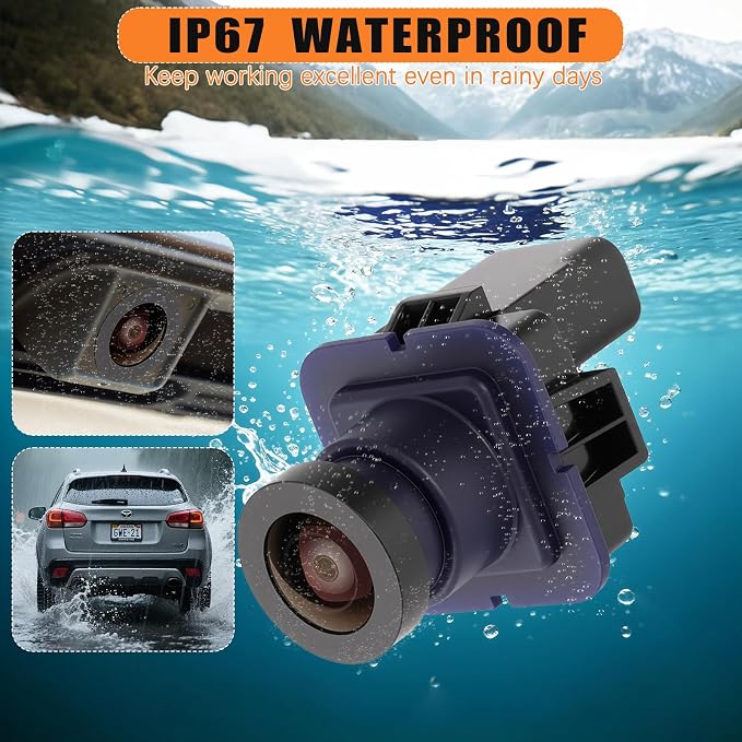 EE9Z-19G490-A Rear View Backup Camera Compatible with Lincoln MKT 2013-2019 Park Assist Camera Replaces # DE9Z-19G490-A DE9Z19G490A EE9Z19G490A