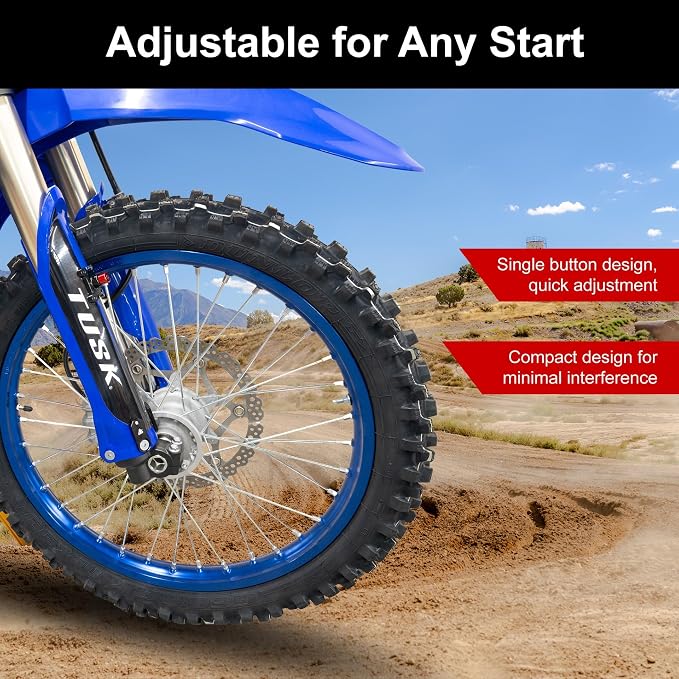 Tusk Holeshot Device Dual Button or Single Button Compatible with (Honda/Kawasaki/Suzuki, Single Button)
