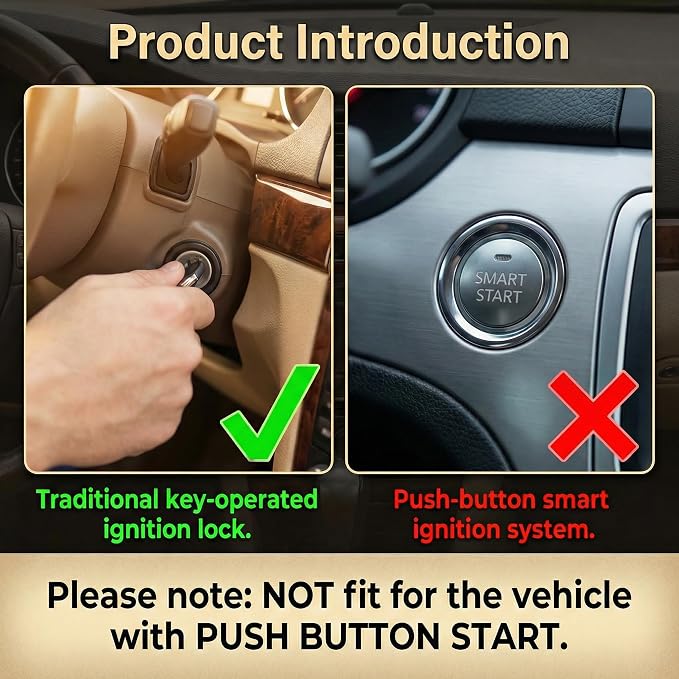 Simple Sync DIY Remote Key Fob Replacement Kit Compatible with Dodge Ram 1500 2500 3500 (2013-2017) - FCC ID: GQ4-53T, Includes 3 & 4-Button Pads, No Pro Tools Require