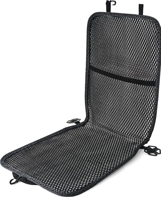 carrotez Cool Double Breathable 3D Air Mesh Car Seat Cushion pad, Cool Chair seat, car seat Pads, Home Office Chair, Wheelchair, 41" x 15" - Black