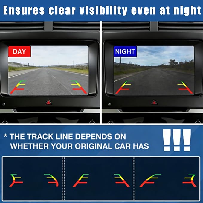 No. 284F16RA0B Rear View Backup Reverse Parking Camera/Rear View Camera | Compatible with Nissan 2020-2023 Qashqai Rogue 2022 X-Trail Rear Camera Replace Part Number:284F1-6RA0B Backup Camera