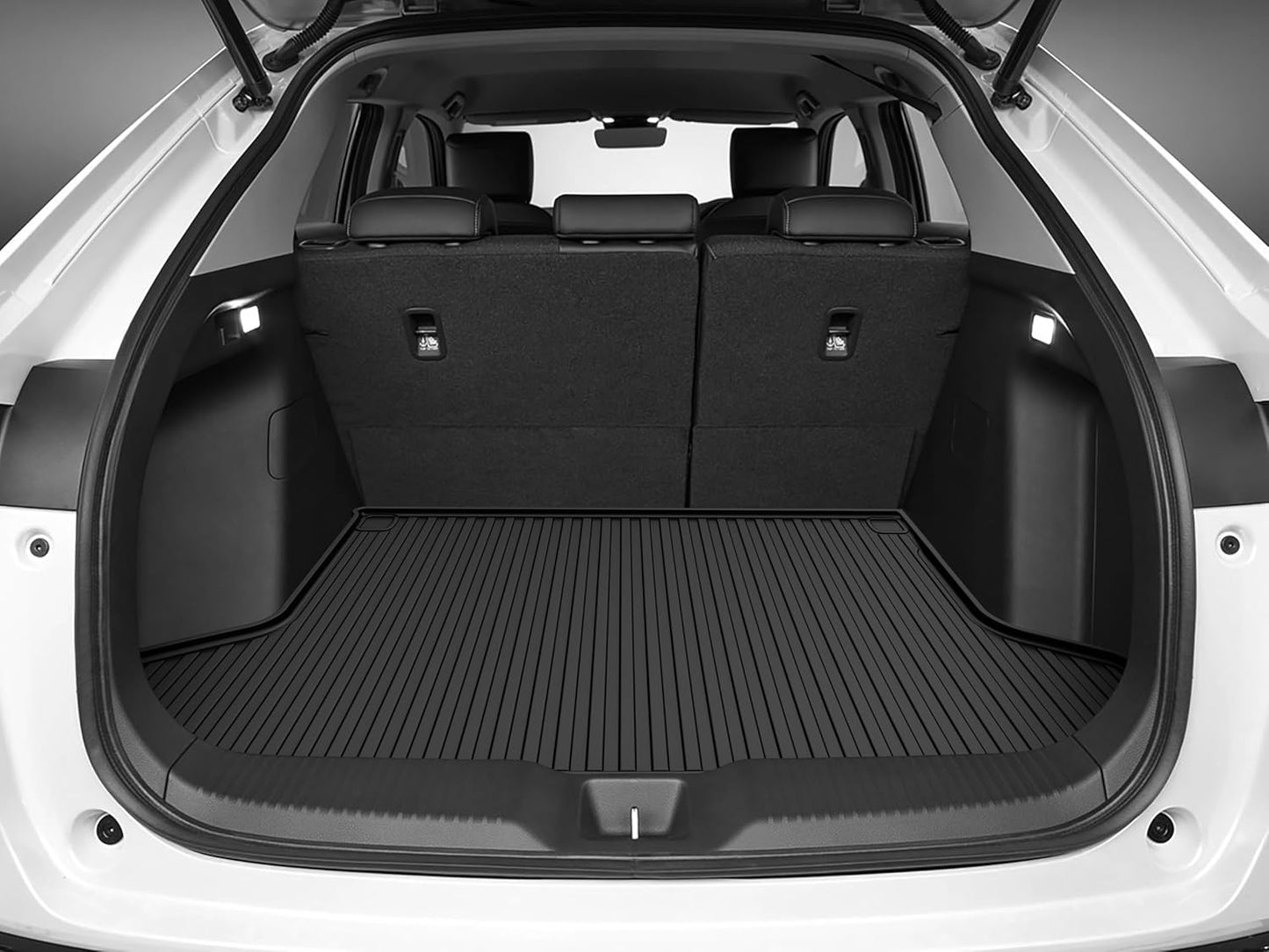 Original Cargo Liner Fit for Honda HRV HR-V AWD 2016-2022: All Weather Protection Heavy Duty Trunk Liner - Anti-Slip Waterproof TPE Rubber Rear Cargo Car Liner HRV Cargo Mat Accessories Black