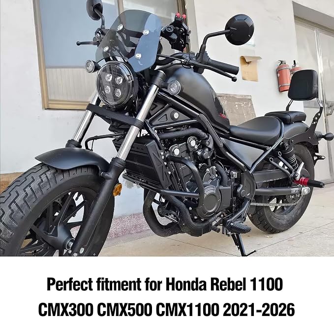 Detachable Seat Sissy Bar Backrest with Luggage Rack Passenger Rear Back Restfor Honda Rebel 300 500 1100 CMX 300 CMX500 CMX1100 2021 2022 2023 2024 2025 2026