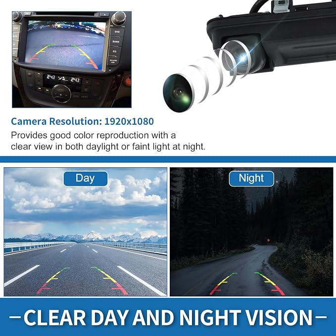Rear View Camera for Kia Soul 2020 2021 2022 Park Assist Backup Reverse Camera Replace No.99240-K0000/99240K0000