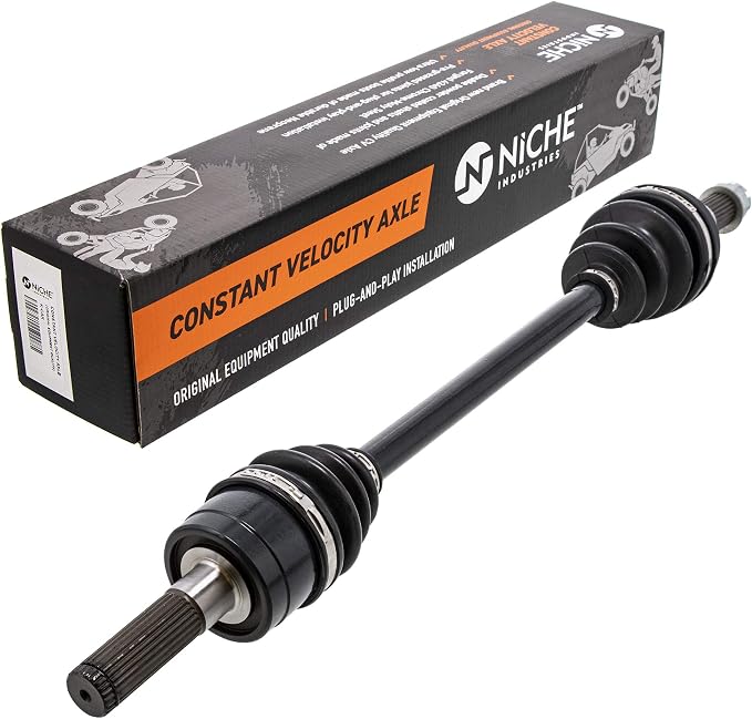NICHE Front Left CV Axle Drive Shaft for Kawasaki Teryx 4 750 800 59266-0047 UTV | For Kawasaki, Fits 2014-2023 Teryx 4 800, 2014-2023 Teryx 800, 2012-2013 Teryx 4 750, Replaces 59266-0047, 59266-0707