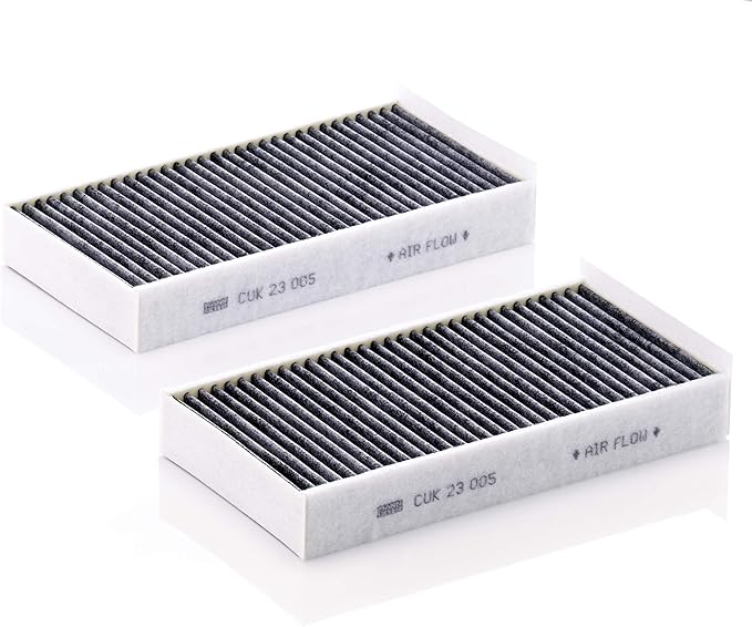 MANN-FILTER CUK 23 005-2 Cabin Air Filter - Pollen Filter with Activated Carbon
