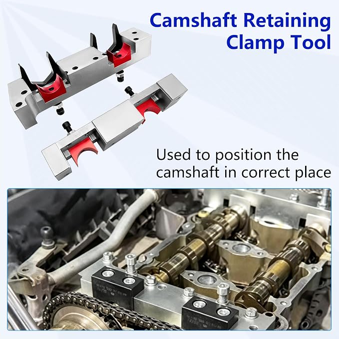 New Engine Camshaft Timing Alignment Tool Kit Compatible with Mercedes Benz M133 M260 M264 M270 M274 Engine Replace 270 589 00 6100, 270 589 01 6100