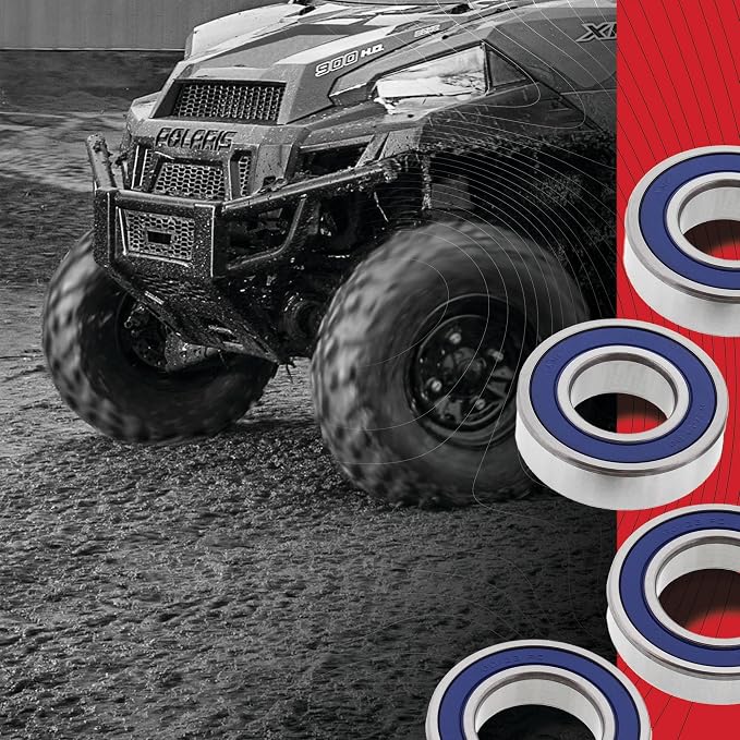 All Balls Racing 25-1036 Wheel Bearing Seal Kit Compatible with/Replacement for Honda