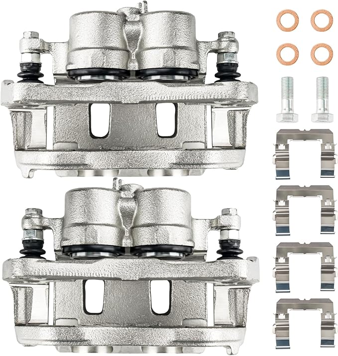 KAX Disc Brake Caliper Assembly Fit for Outback 2010-2019, WRX 2015-2021, Forester 2014-2018, Legacy 2005-2019, Tribeca 2008-2014, B9 Tribeca 2006-2007, Front Left and Right Side