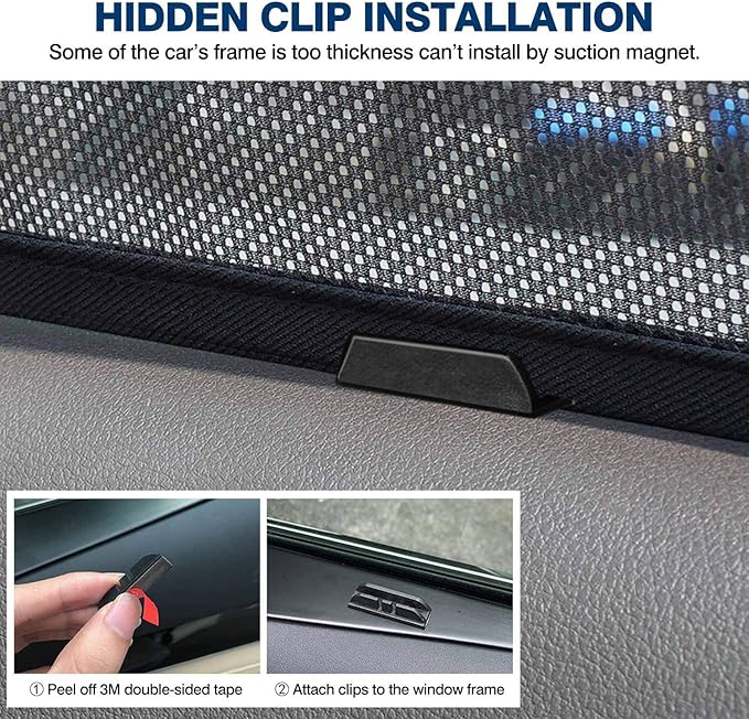 Cartist Car Side Window Shades for Honda CR-V CRV 2017-2022 Accessories Sunshades Window Sun Shade Covers Magnet Mesh Shades Protector Sun Shield and UV Rays Privacy Protection 4PCS