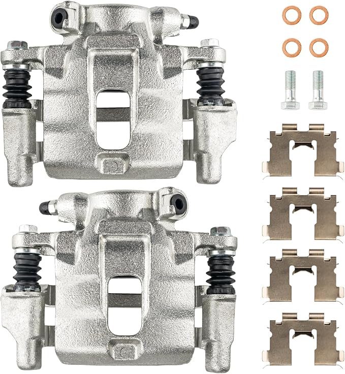 KAX Disc Brake Caliper Assembly Fit for Tracker 1989-1995, Sidekick 1991-1998 1.6L, Tracker 1996-1997 1.6L, Tracker 1998 1.6L, X-90 1996-1998, Sidekick 1989-1990, Front Side