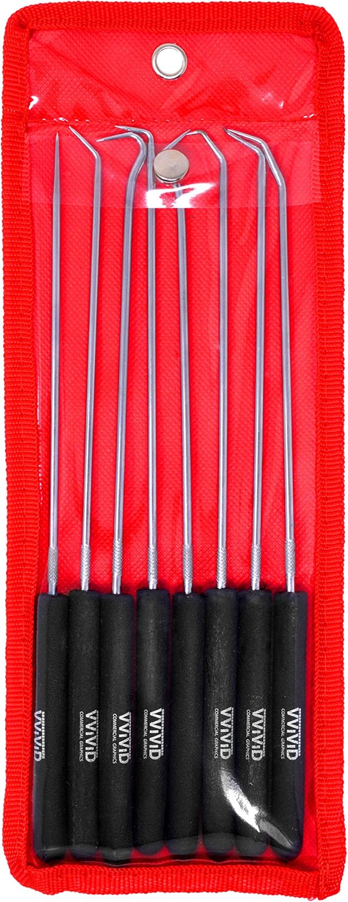 VViViD REV Steel Hook Tool Set (8-Piece Thin)