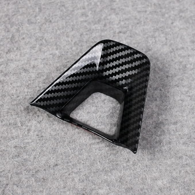 Beautost Fit for Toyota Corolla Cross 2022 2023 2024 2025 2026 Wheel Steering Trim Panel Cover Trims (Carbon Fiber Black)
