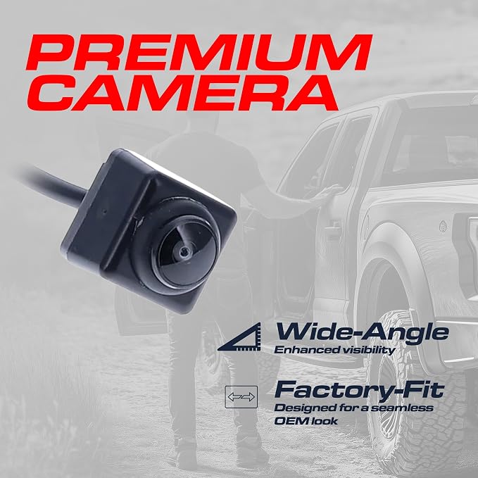 Master Tailgaters Replacement for Infiniti QX60 w/o Navigation (16-20), QX60 Hybrid (16-17) / Nissan Pathfinder w/o AVM (17-20) Backup Camera OE Part # 28442-3JA3C, 28442-3JA3A, 28442-3JA3B